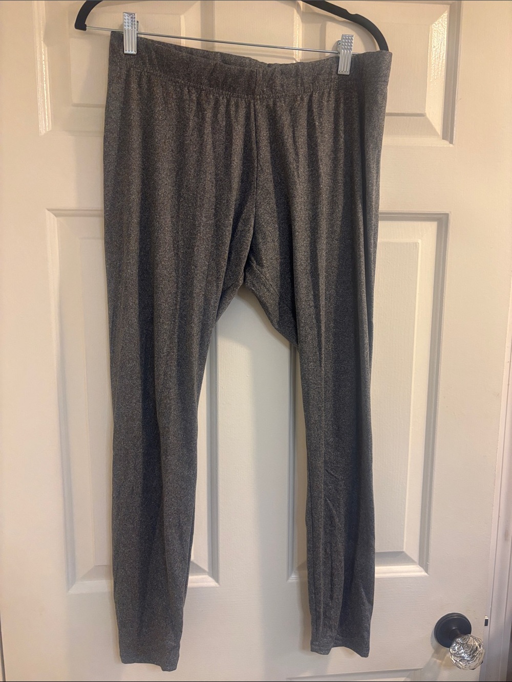 Serra Heather Gray Women's Stretch Leggings